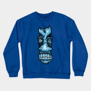 blue face Crewneck Sweatshirt